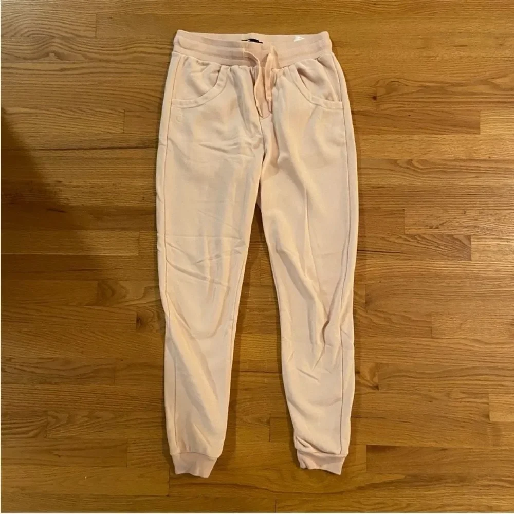 ZYIA PINK SLEEPOVER SWEATPANTS JOGGERS SIZE LARGE